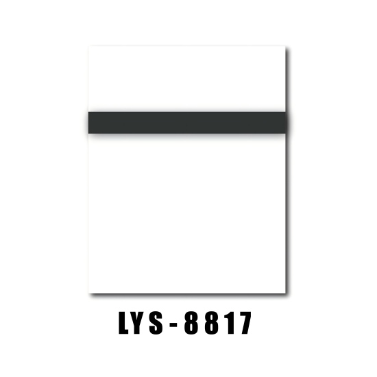 Material de la placa de identificación con respaldo adhesivo