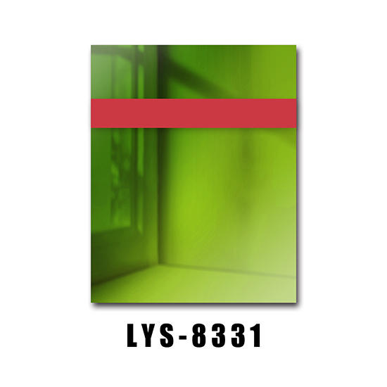 Hoja de plástico de dos tonos con superficie de espejo de alto brillo para grabar