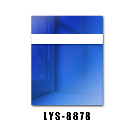 Hoja de plástico ABS azul resistente a altas temperaturas