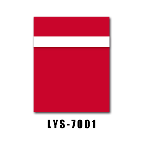Plástico de grabado láser rojo blanco